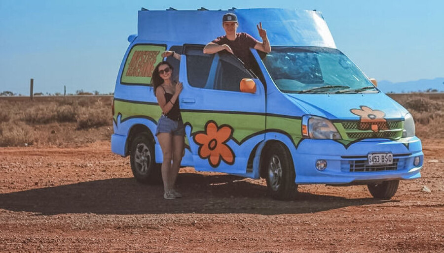 The iconic Mystery Machine Camper is one of the most wanted campervans in Australia! Here's how to hire one on a backpackers budget with Imoova.